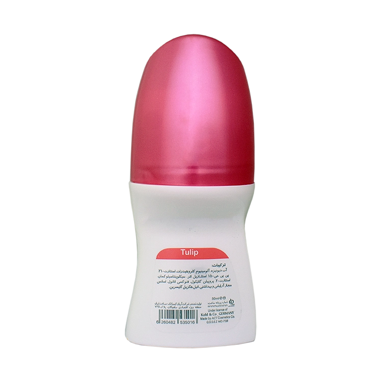 خرید مام رول ضد تعریق زنانه تولیپ صورتی مای حجم 50 میلی لیتر
