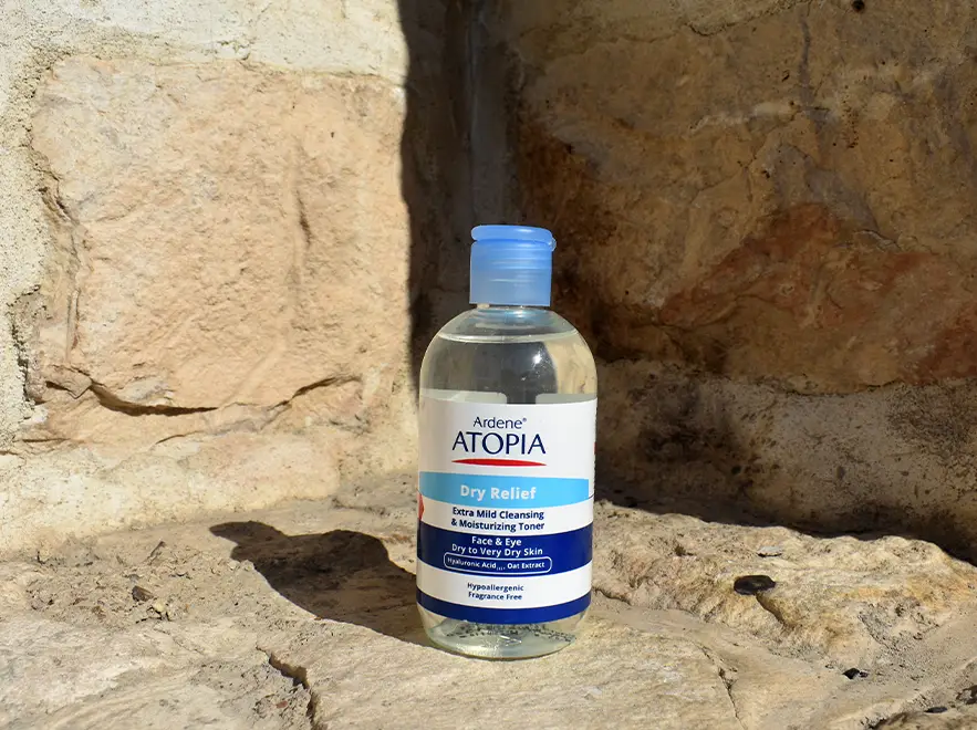 نقد و بررسی تونر پاک کننده پوست های خشک و خیلی خشک درای ریلیف آردن آتوپیا وزن 250 گرم