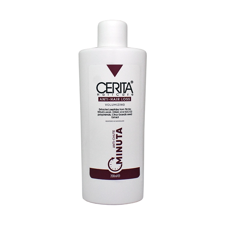 شامپو ضد ریزش موهای چرب مینوتا سریتا حجم 200 میلی لیتر