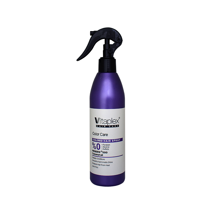 اسپری نرم کننده موهای رنگ شده ویتاپلکس حجم 300 میلی لیتر