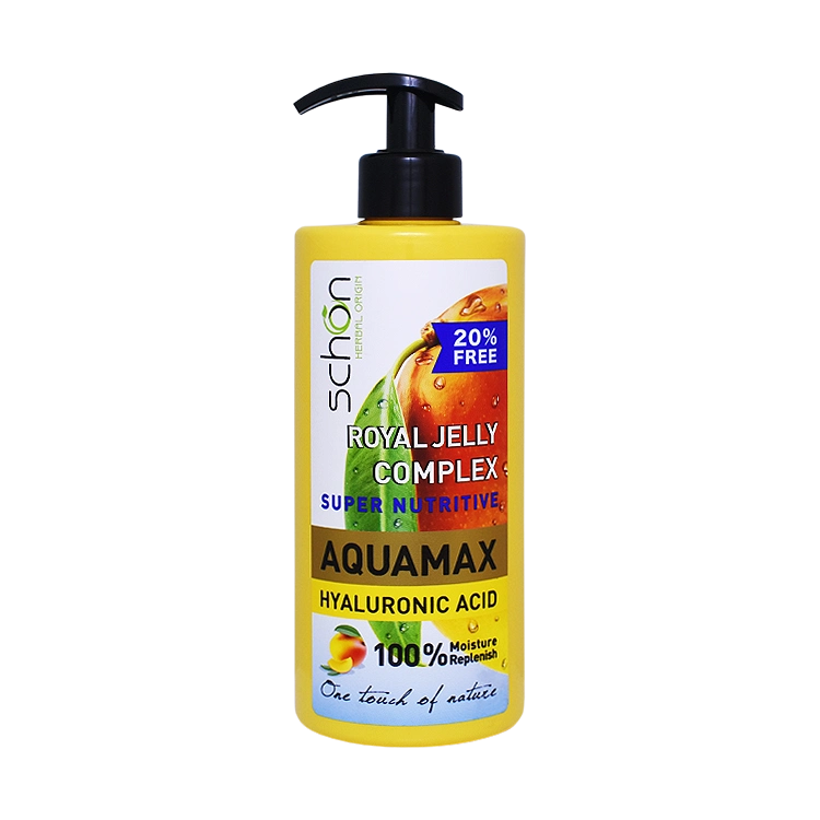 کرم آبرسان پمپی آکوامکس رویال ژلی شون حجم 500 میلی لیتر