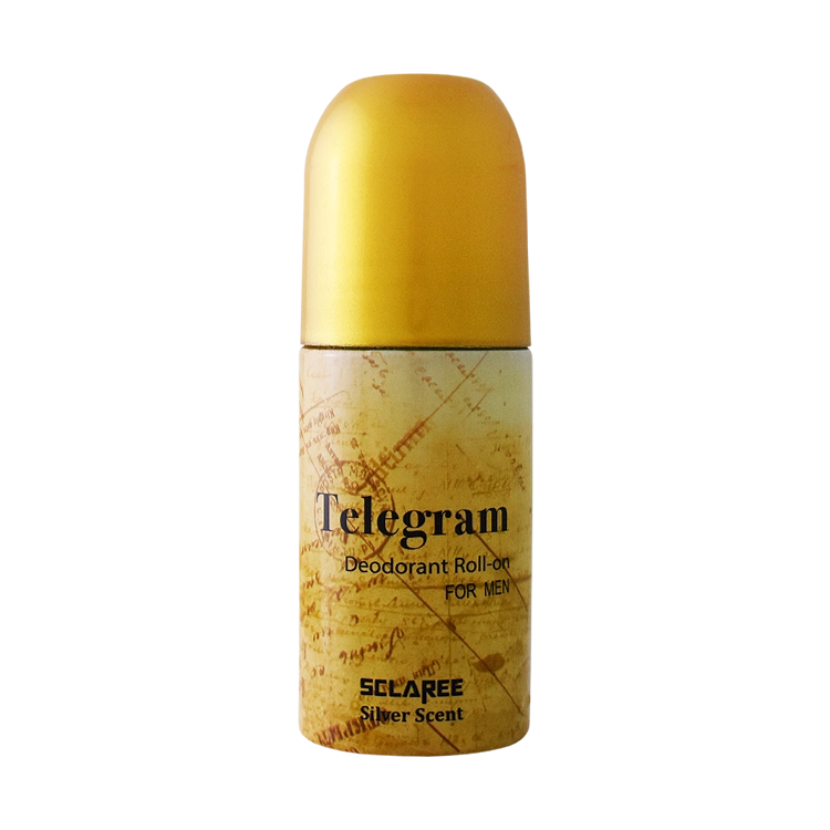 مام رول مردانه اسکلاره مدل Telegram حجم 60 میلی لیتر