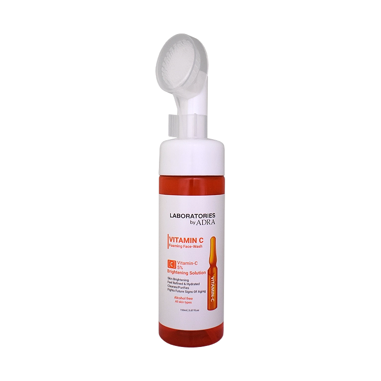 فوم شستشوی صورت ویتامین سی 5 درصد آدرا لابراتوریز حجم 150 میلی لیتر