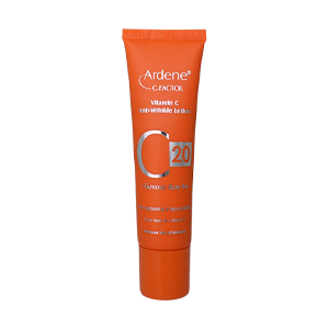 لوسیون ضد چروک و روشن کننده ویتامین سی C20 آردن سی فکتور وزن 30 گرم