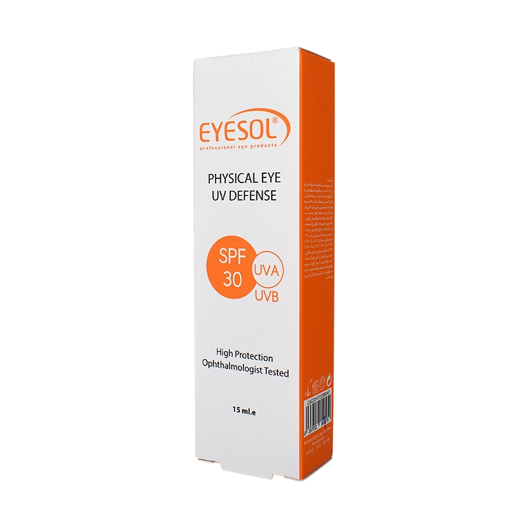 قیمت کرم ضد آفتاب دور چشم بی رنگ آیسول SPF30 حجم 15 میلی لیتر