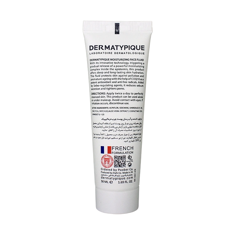 خرید فلویید مرطوب کننده و آبرسان پوست های مختلط و چرب درماتیپیک حجم 50 میلی لیتر
