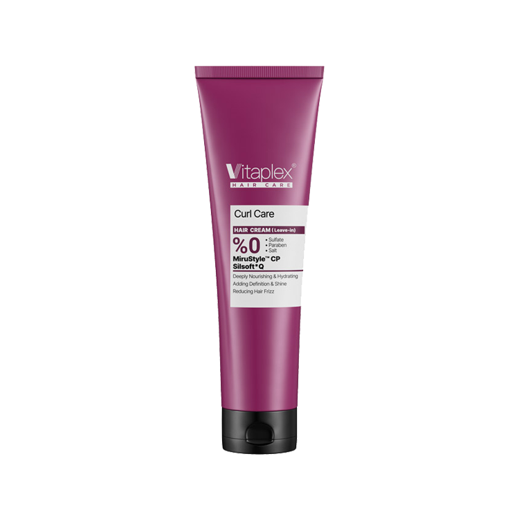 کرم مو بعد از حمام موهای فر ویتاپلکس حجم 150 میلی لیتر