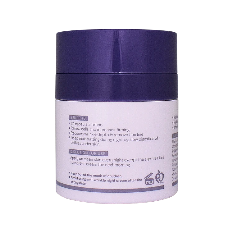 خرید کرم ضد چروک شب بالای 25 سال ژنوبایوتیک حجم 30 میلی لیتر