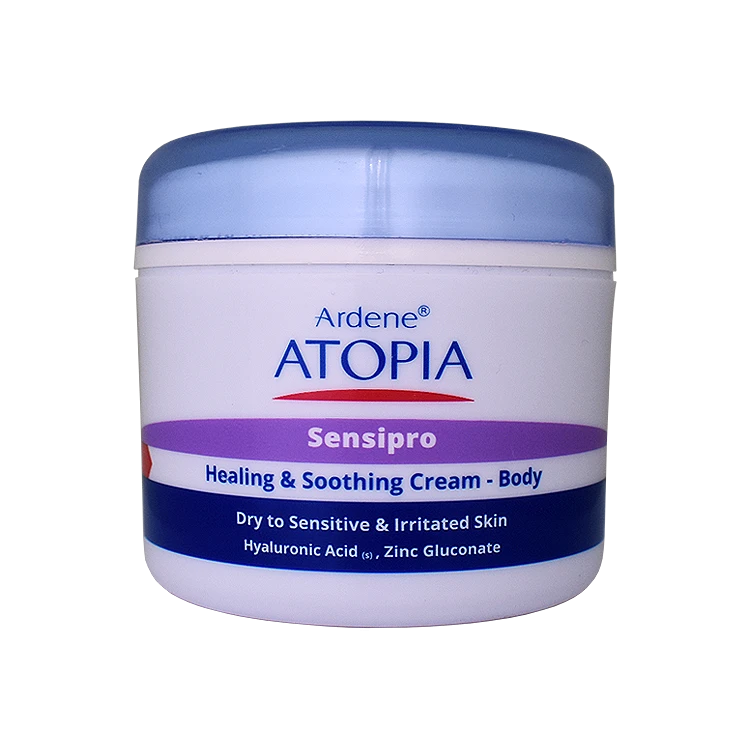 کرم مرطوب کننده و التیام بخش بدن پوست های خشک و حساس سنسی پرو آردن آتوپیا وزن 150 گرم