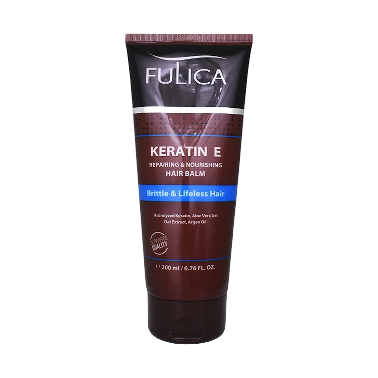 بالم تقویت کننده و ترمیم کننده موی سر فولیکا مدل Keratin E حجم 200 میلی لیتر