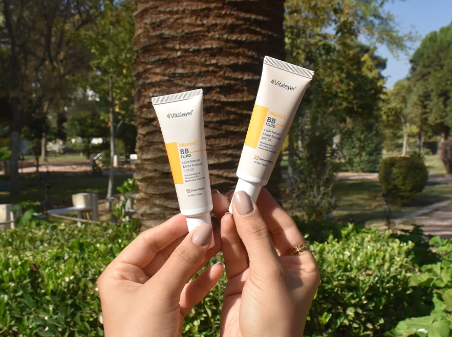 نقد و بررسی بی بی فلویید ویتامین سی رز بژ ویتالیر SPF25 حجم 30 میلی لیتر