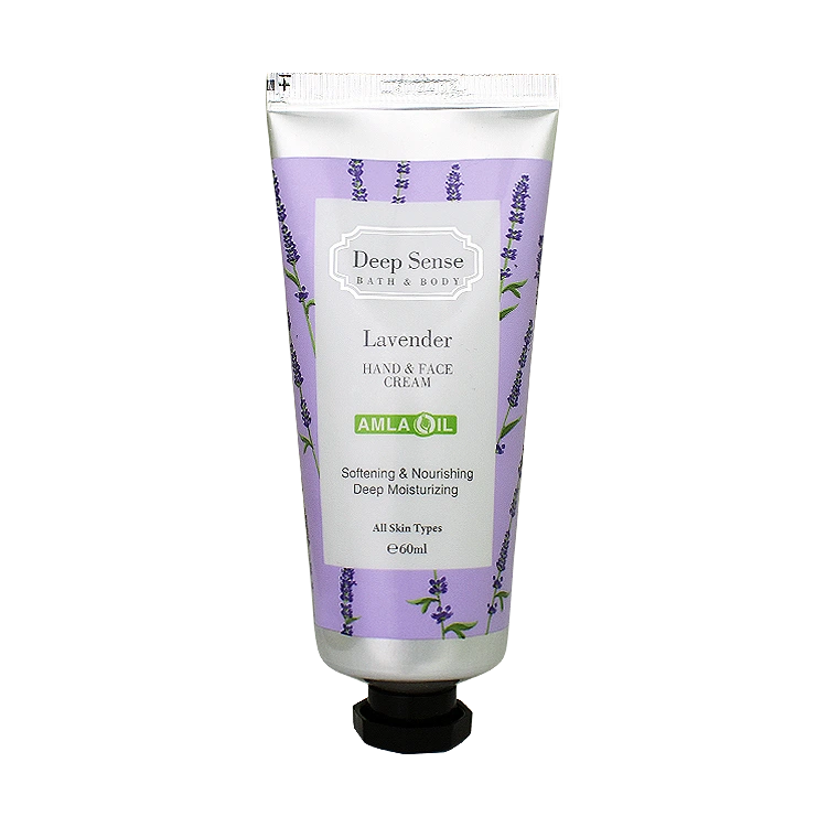 کرم مرطوب کننده تیوپی انواع پوست لوندر دیپ سنس حجم 60 میلی لیتر