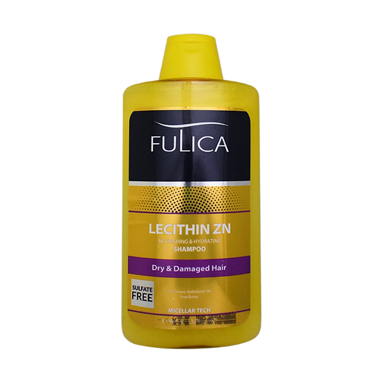 شامپو فاقد سولفات موهای خشک و آسیب دیده فولیکا مدل Lecithin ZN حجم 400 میلی لیتر