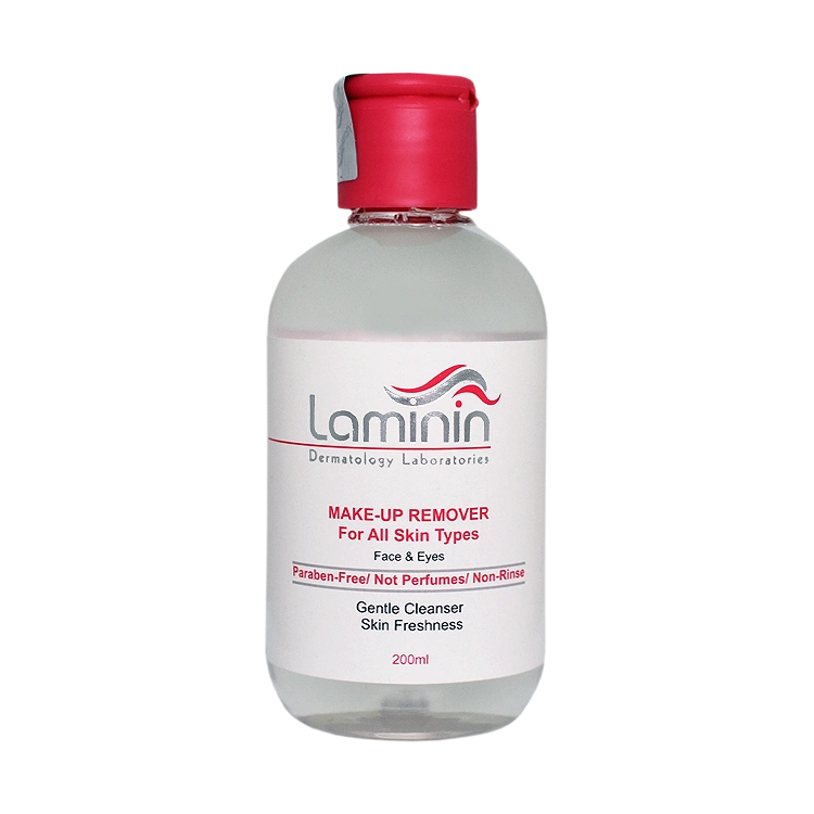 میسلار واتر انواع پوست صورت و دور چشم لامینین حجم 200 میلی لیتر