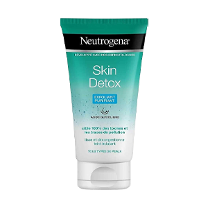 اسکراب صورت سم زدا و خنک کننده نوتروژینا مدل Skin Detox حجم 150 میلی لیتر