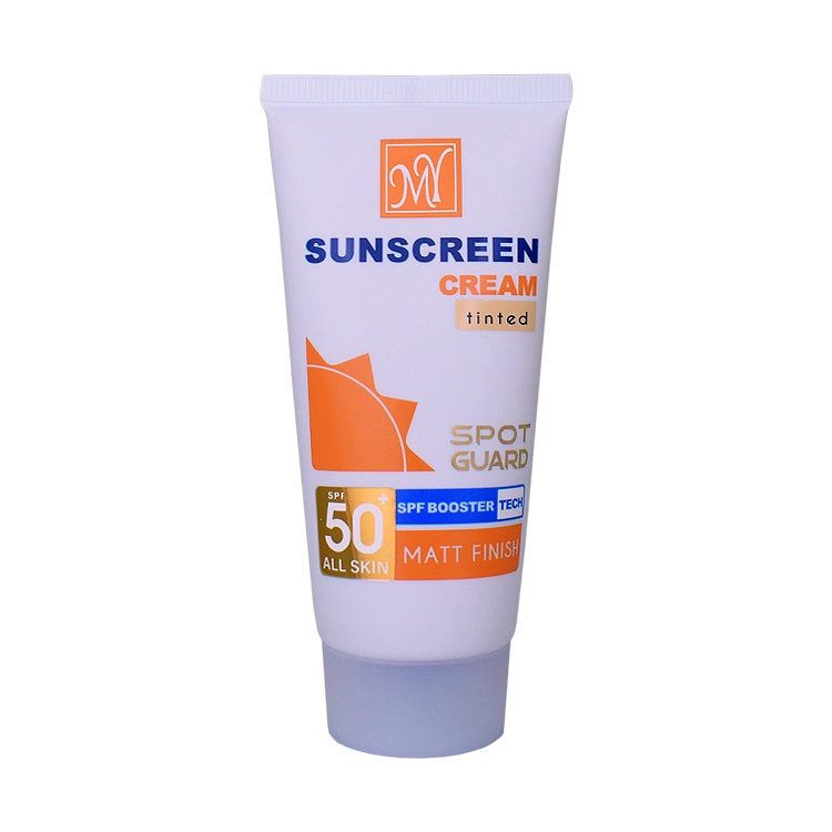 کرم ضد آفتاب ضد لک رنگی انواع پوست اسپات گارد مای SPF50 حجم 50 میلی لیتر