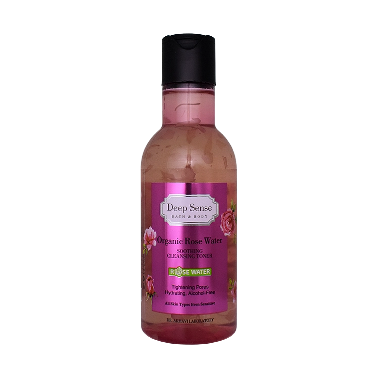 تونر پوست حساس گلاب دیپ سنس حجم 160 میلی لیتر