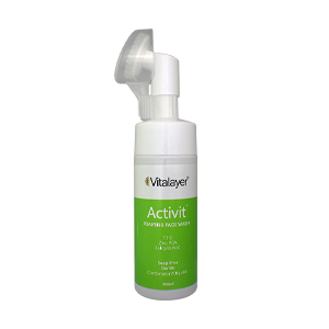 فوم شستشوی صورت پوست های مختلط و چرب اکتی ویت ویتالیر حجم 150 میلی لیتر