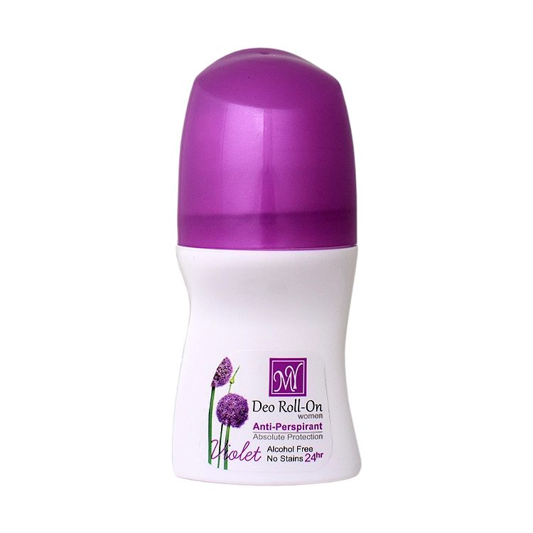 مام رول ضد تعریق زنانه ویولت بنفش مای حجم 50 میلی لیتر