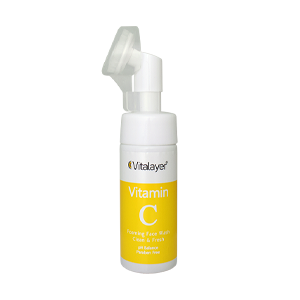 فوم شستشوی صورت ویتامین سی ویتالیر حجم 150 میلی لیتر