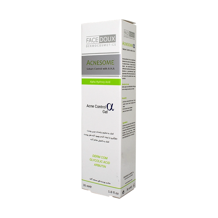 قیمت ژل ضد جوش آلفا آکنه زوم فیس دوکس حجم 30 میلی لیتر