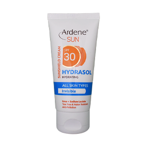 کرم ضد آفتاب انواع پوست بی رنگ هیدراسول آردن سان SPF30 حجم 50 میلی لیتر