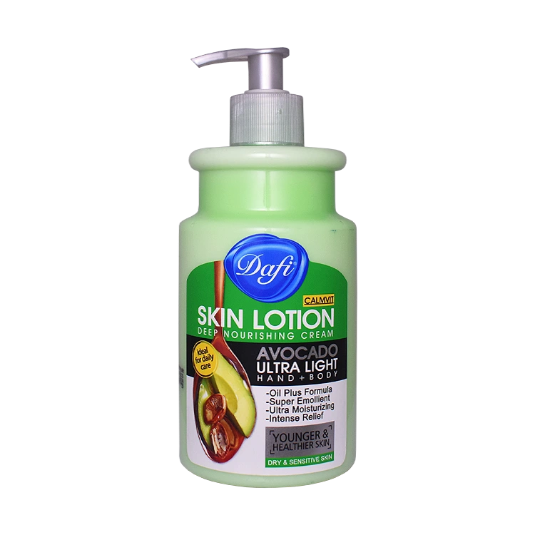 لوسیون بدن مرطوب کننده روغن آووکادو دافی حجم 470 میلی لیتر
