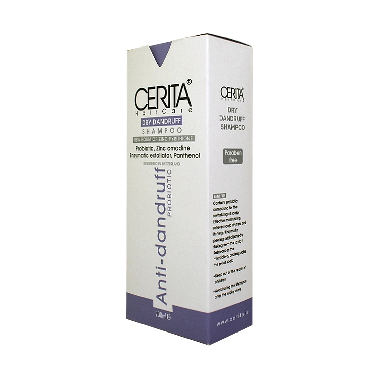 قیمت شامپو ضد شوره پروبیوتیک موهای خشک سریتا حجم 200 میلی لیتر