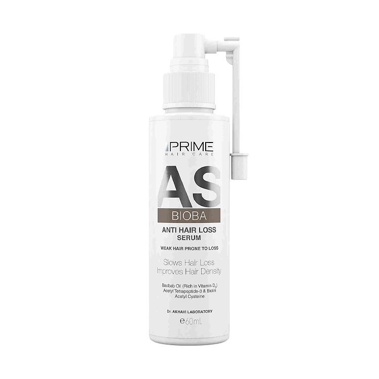 سرم تقویت کننده و ضد ریزش مو پرایم مدل AS حجم 60 میلی لیتر