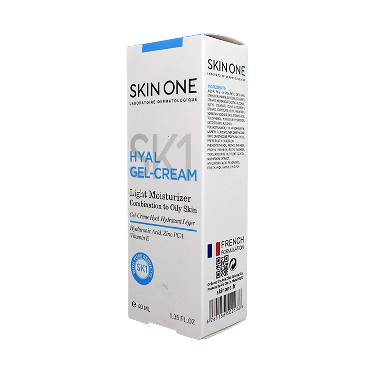 قیمت ژل کرم مرطوب کننده هیال پوست های مختلط و چرب اسکین وان حجم 40 میلی لیتر