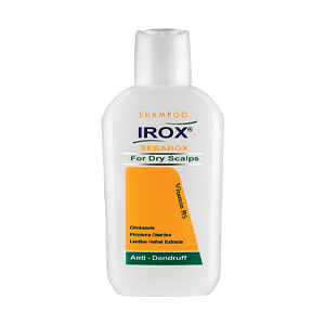 شامپو ضد شوره اسکالپ خشک سباروکس ایروکس حجم 200 میلی لیتر