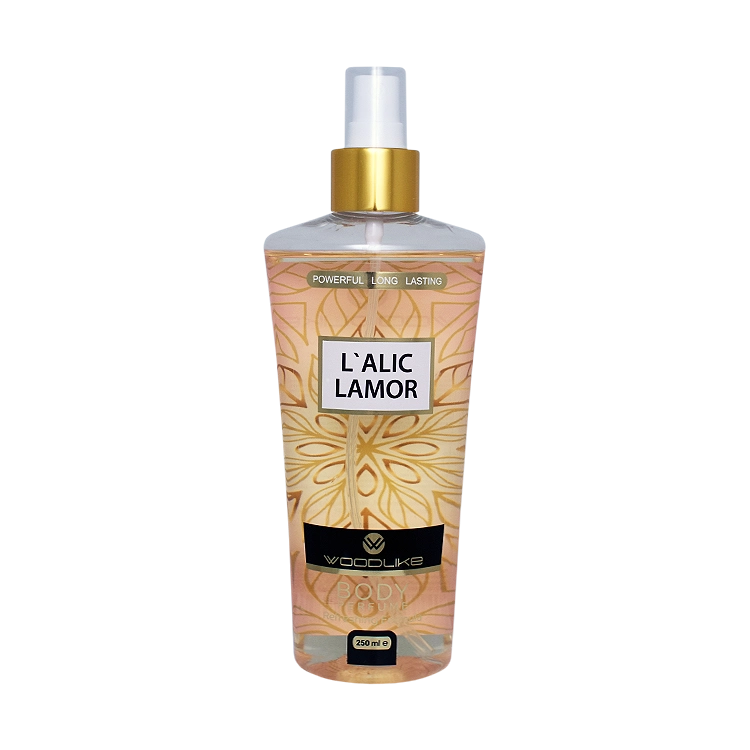 بادی اسپلش زنانه وودلایک مدل L'Alic Lamor حجم 250 میلی لیتر