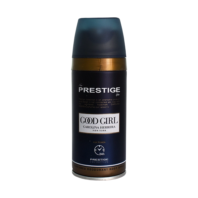اسپری بدن زنانه پرستیژ مدل Good Girl حجم 150 میلی لیتر