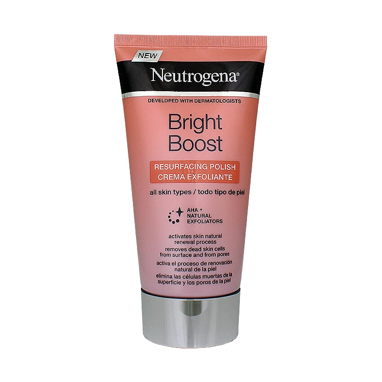 کرم لایه بردار آلفا هیدروکسی برایت بوست نوتروژینا حجم 75 میلی لیتر