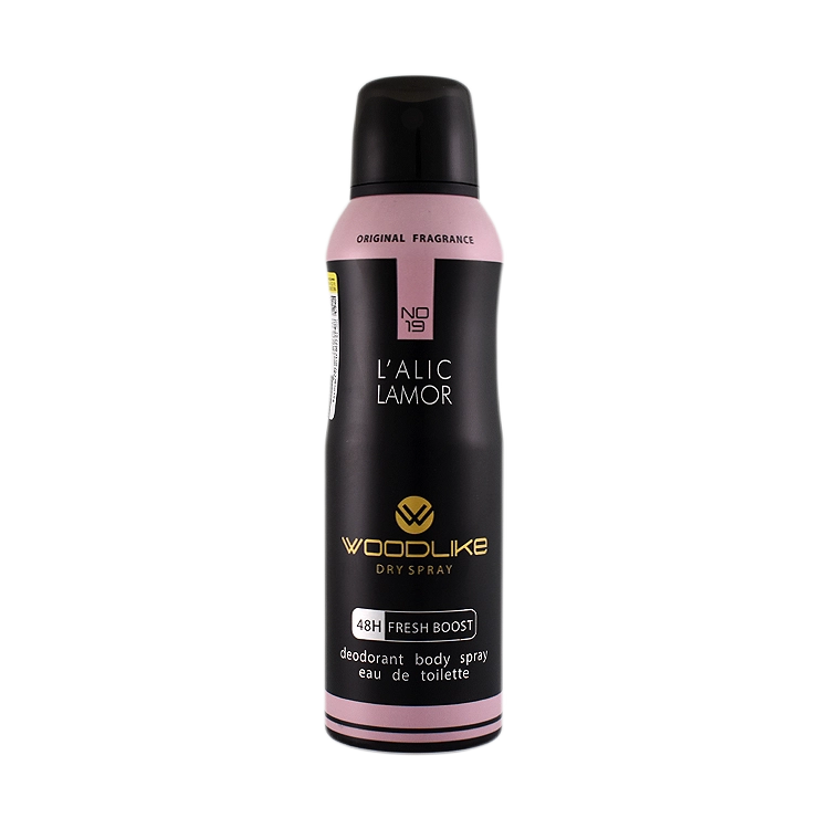 اسپری بدن زنانه وودلایک مدل Lalic Lamor حجم 200 میلی لیتر