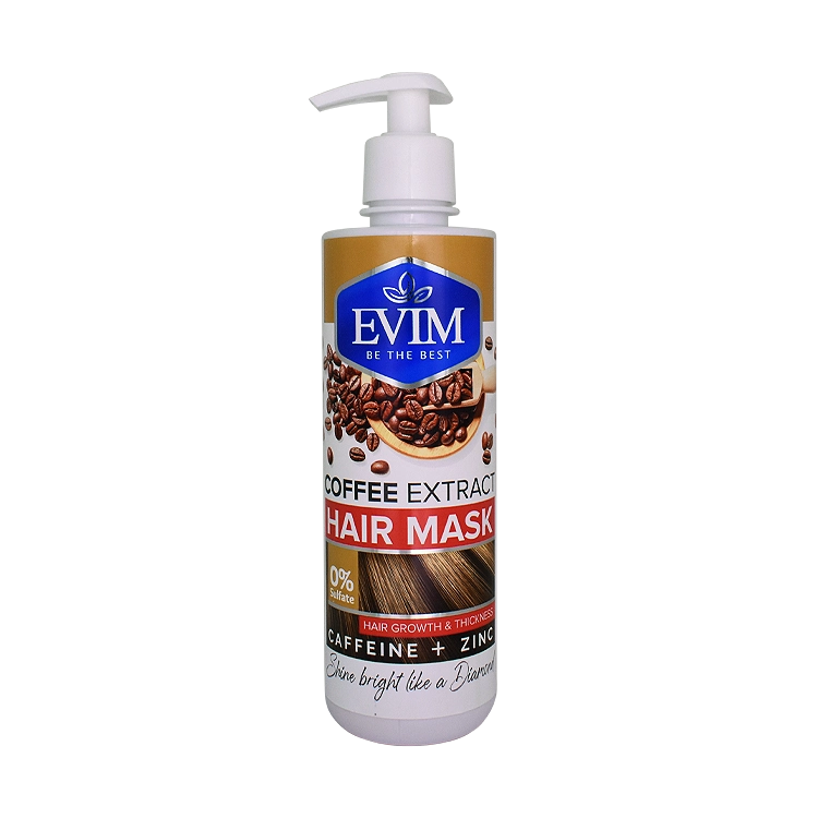 ماسک مو فاقد سولفات قهوه و زینک ایویم حجم 400 میلی لیتر