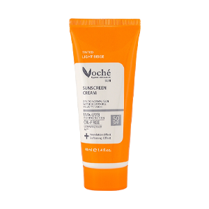 کرم ضد آفتاب بژ روشن پوست های خشک و معمولی وچه SPF50 حجم 50 میلی لیتر