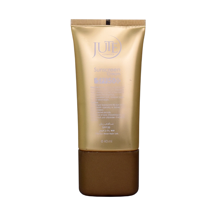 خرید کرم ضد آفتاب بژ طبیعی انواع پوست ژوت SPF50 حجم 50 میلی لیتر