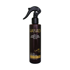 اسپری دوفاز کراتین و روغن آرگان هانادی حجم 200 میلی لیتر