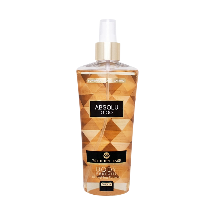بادی اسپلش مردانه وودلایک مدل Absolu Gioo حجم 250 میلی لیتر
