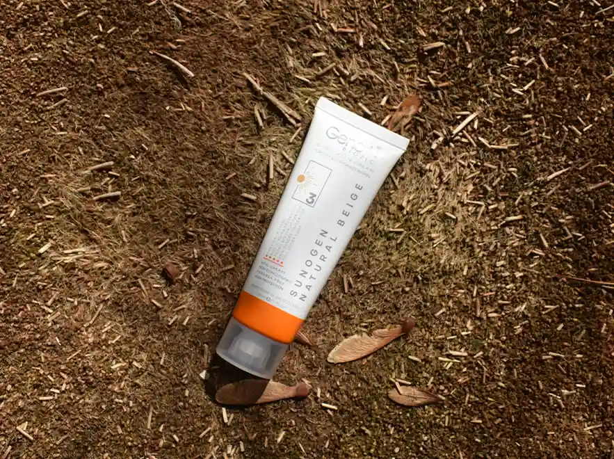 نقد و بررسی کرم ضد آفتاب بژ طبیعی پوست های مختلط و چرب سانوژن ژنوبایوتیک SPF50 حجم 50 میلی لیتر