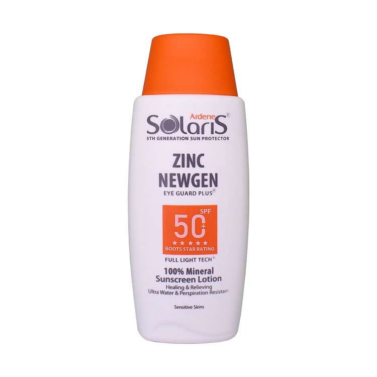 لوسیون ضد آفتاب فیزیکال زینک نیوژن آردن سولاریس SPF50 حجم 100 میلی لیتر