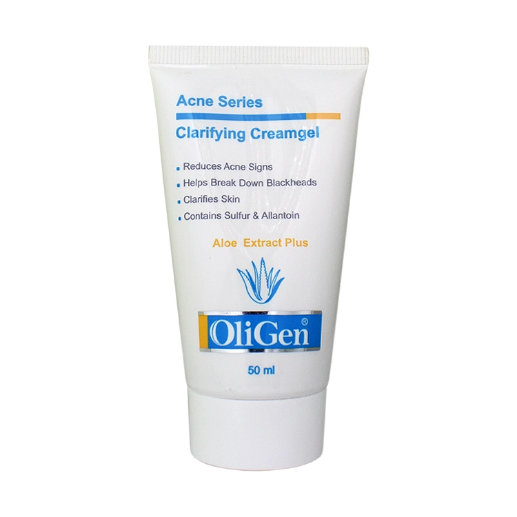 کرم ژل شفاف کننده و ضد لک آکنه سری الی ژن حجم 50 میلی لیتر