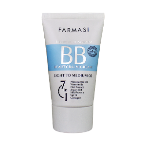 بی بی کرم 7 کاره رنگ روشن تا متوسط فارماسی شماره 02 حجم 50 میلی لیتر