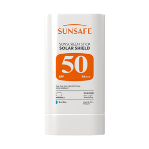 استیک ضد آفتاب سولار شیلد پوست های خشک سان سیف SPF50 وزن 20 گرم