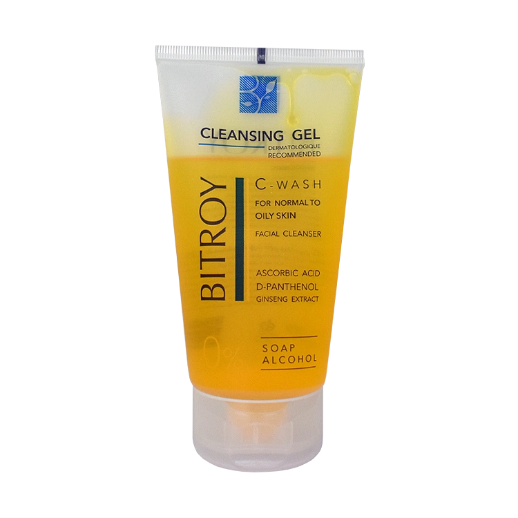 ژل شستشوی صورت ویتامین سی پوست های معمولی تا چرب بیتروی حجم 150 میلی لیتر