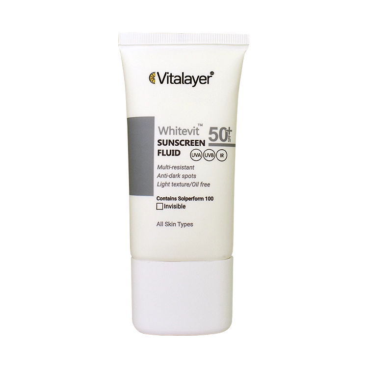 فلویید ضد آفتاب ضد لک بی رنگ وایت ویت ویتالیر حجم 50 میلی لیتر