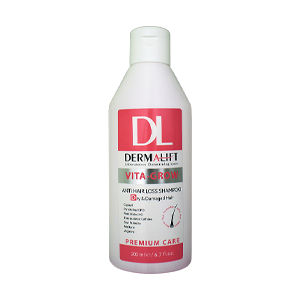 شامپو فاقد سولفات تقویت کننده موهای خشک ویتا گرو درمالیفت حجم 200 میلی لیتر