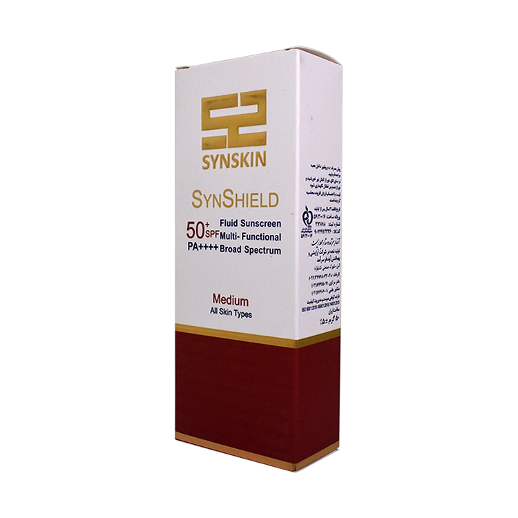 قیمت فلویید ضد آفتاب بژ متوسط انواع پوست ساین شیلد ساین اسکین SPF50 حجم 50 میلی لیتر