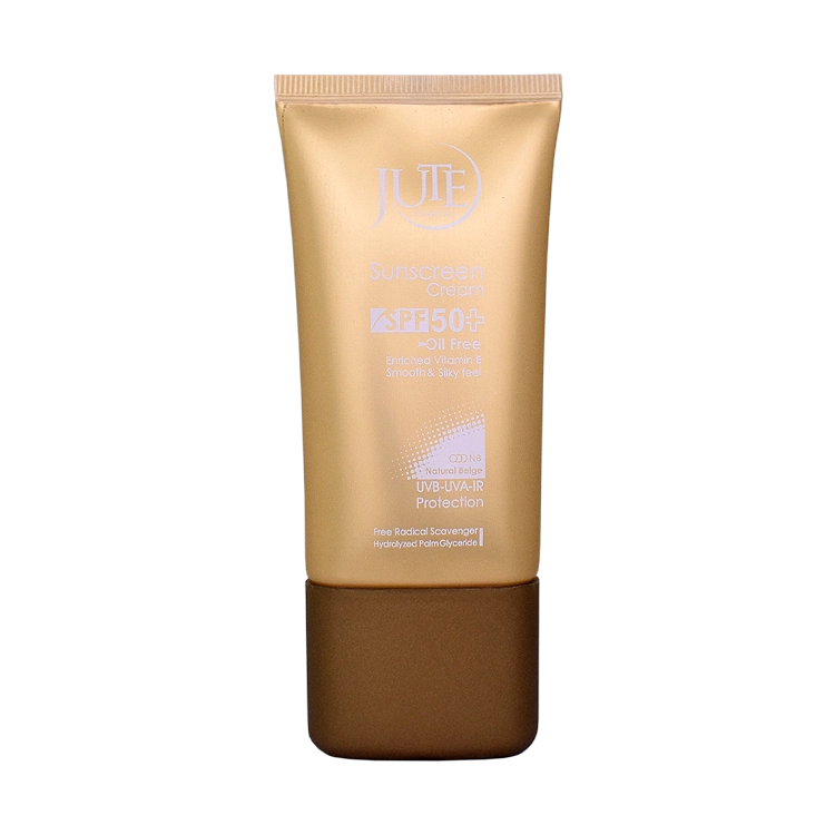 کرم ضد آفتاب بژ طبیعی پوست چرب ژوت SPF50 حجم 50 میلی لیتر
